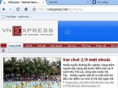 Ảnh chụp màn hình.