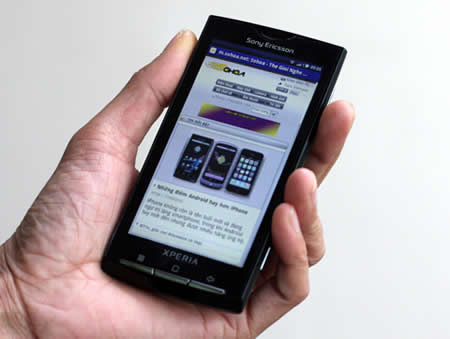 X10, một trong những mẫu smartphone